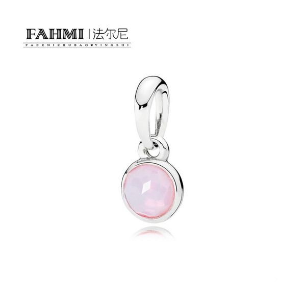 

fahmi 100% 925 sterling silver 1:1 original 390396nop authentic temperament fashion glamour retro pendant wedding women jewelry, Black