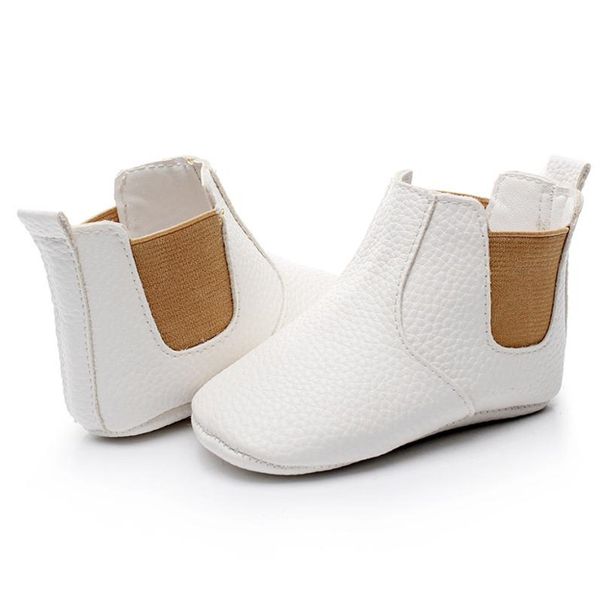 

2020 wholesale pu leather baby moccasins shoes fall fashion new style soft sole baby girls boys shoes first walkers boots