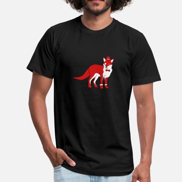 

sir fox [sir fox] t shirt men character cotton s-xxxl standard crazy funny spring normal shirt