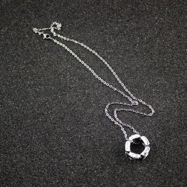 

woman black ceramic necklace women ultra diamond silver chains for women 925 charms fine wedding jewelry