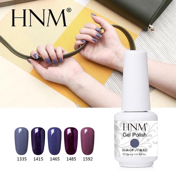 

nail gel hnm 15ml uv polish varnish soak off led lamp gelpolish semi permanent painting gellak lucky lacuqer stamping enamel, Red;pink