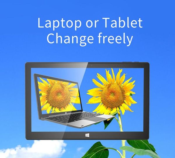 

jumper ezpad pro 8 2 in 1 tablet pc 11.6" ips 1080p lapwith keyboard n3450 quad core 8gb ddr4 128gb windows 10 eu plug