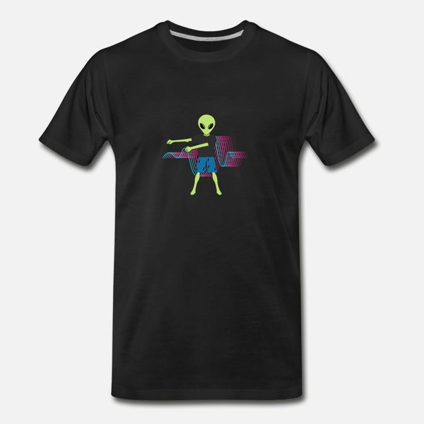

techno alien t shirt men customize 100% cotton s-3xl kawaii famous casual summer formal shirt