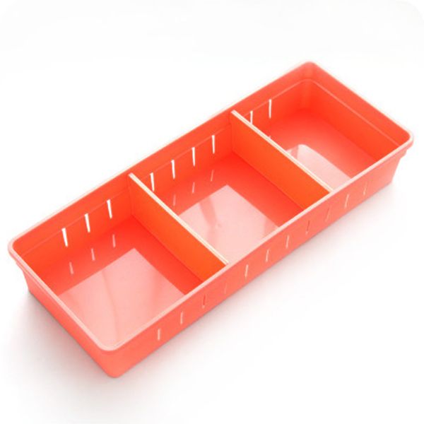 

adjustable drawer organizer kitchen cutlery divider case makeup storage box