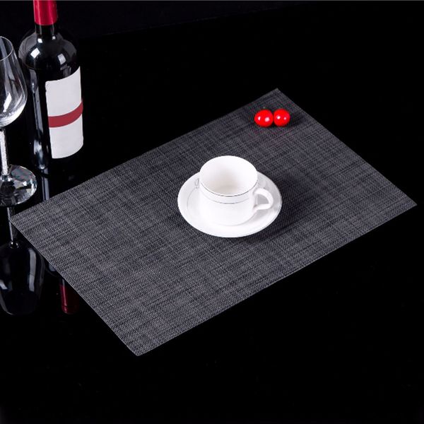 

4pcs/set table mats non slip heat insulation kitchen dining room indoor outdoor