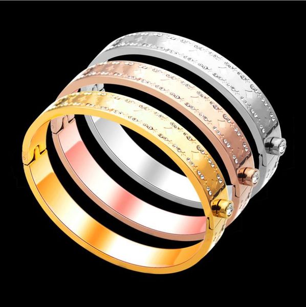 

Women's foreign trade bracelet with diamond