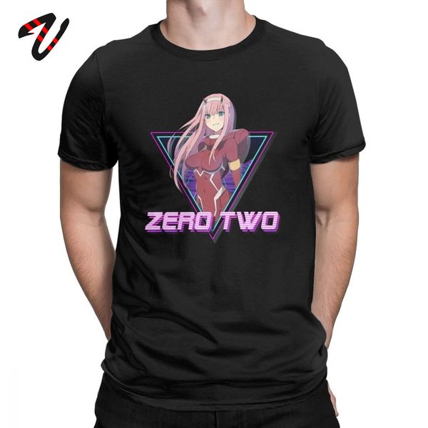

футболка мужская anime streetwear darling in the franxx zero two эстетическая фильм футболка хлопок топы летняя тис плюс размер одежды
