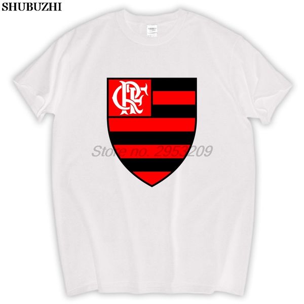 

escudo clube de regatas do flamengo short sleeve t-shirt cotton men t shirt new