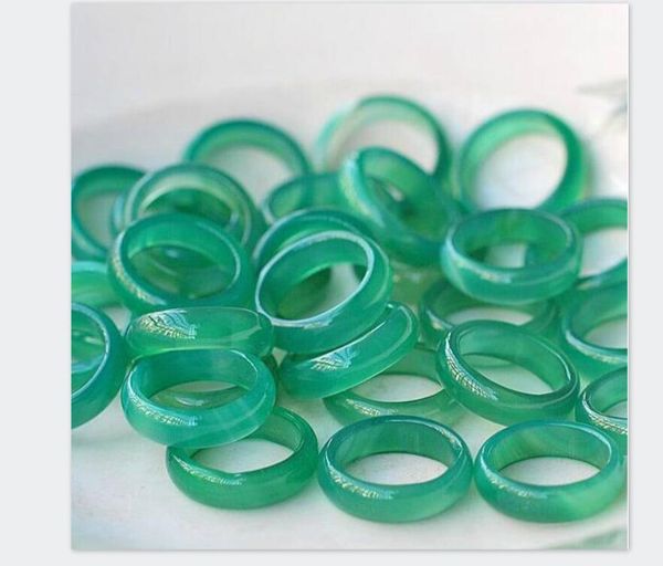 

handmade chalcedony natural jade ring ing, Silver