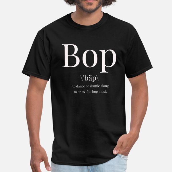 

bop t shirt men print tee shirt o neck novelty graphic breathable summer style family shirt