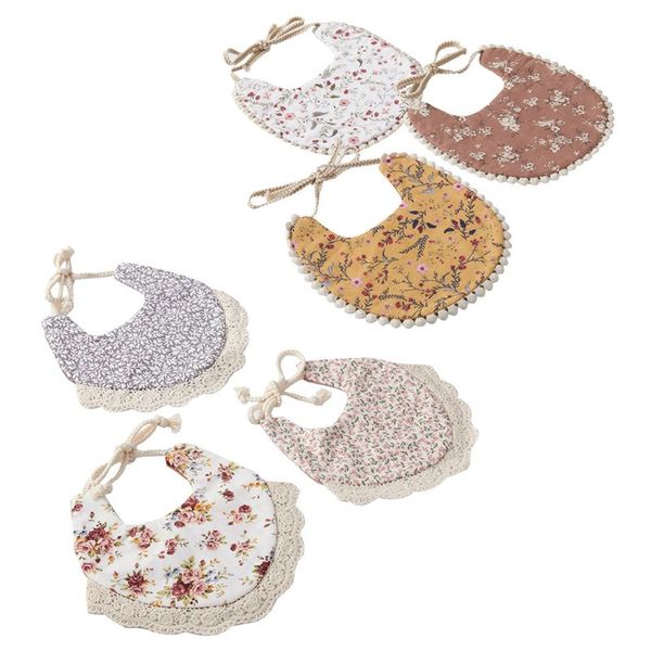 

3 pcs/set baby newborn bib infant toddler feeding saliva towel burp cloths shower gift