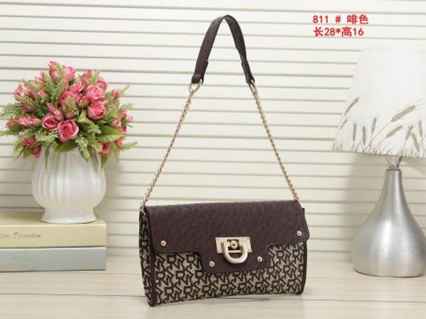 

designer-classic flap bag women's plaid chain bag ladies luxury handbag fashion designer purse shoulder messenger bags 811