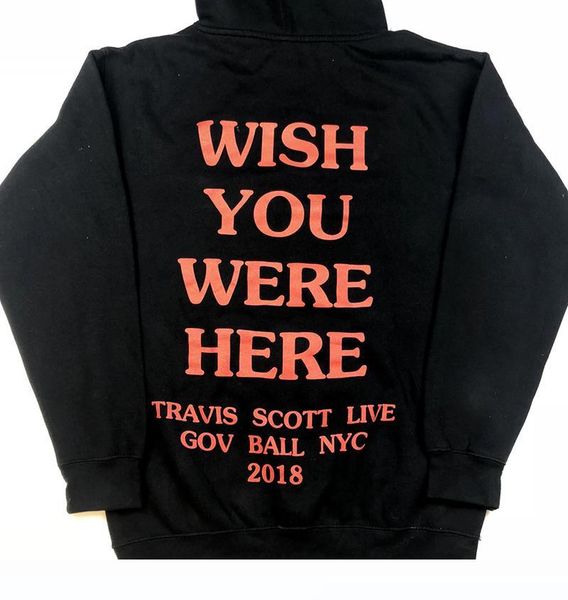 

astroworld rapper hip hop hoodies casual hooded sweatshirts male printed high street pullover size black s-xl