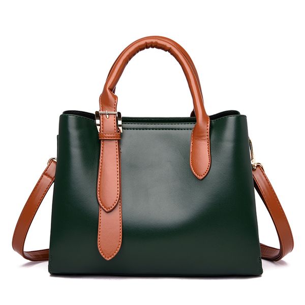 

women's handbag cartoon decor color block elegant bag