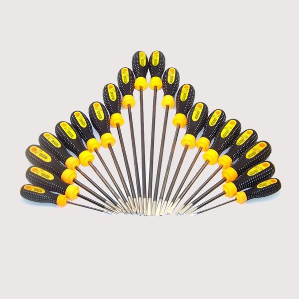 

screwdriver set cross slotted screw driver industrial magnetic hand repair diy tools 3mm-6mm screwdriver anti-skid