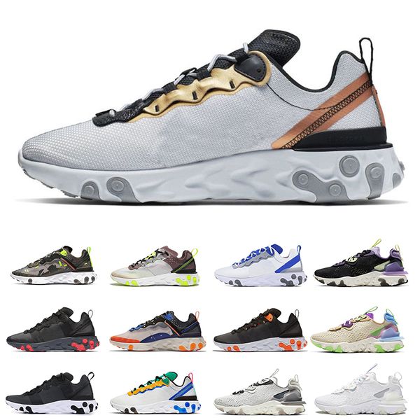 

classic 55 87 running shoes for men metallic gold tour yellow taped seams with red symble camo womens new arrival sports sneakers shoes