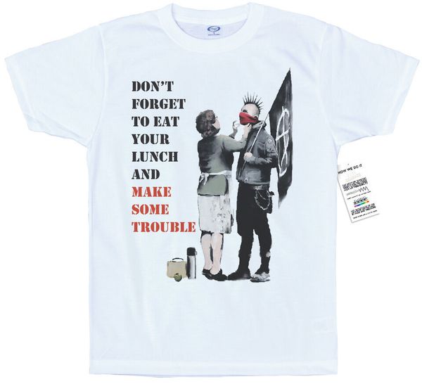 

punk mom by banksy t shirt