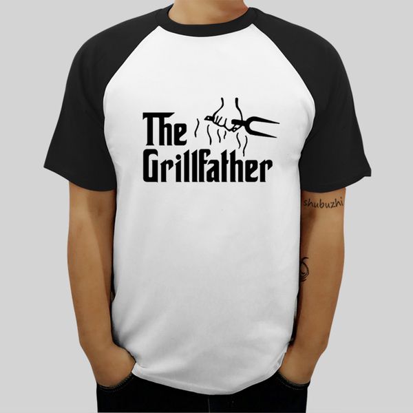 

men tee shirt homme pattern t-shirt new fashion shubuzhi brand tees the grillfather bbq barbecue men's t-shirt