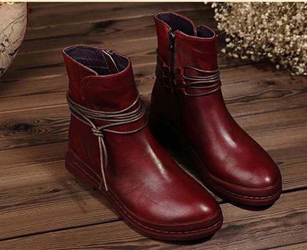 

fashion leather star women shoes woman leather short autumn winter ankle fashion brand women boots 02 px70, Black