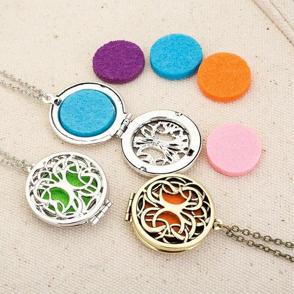 

sweater tree necklaces locket of women men gift essential chain 2019 for christmas necklace b416q life diffuser oil charm jewelry pe hvfonb