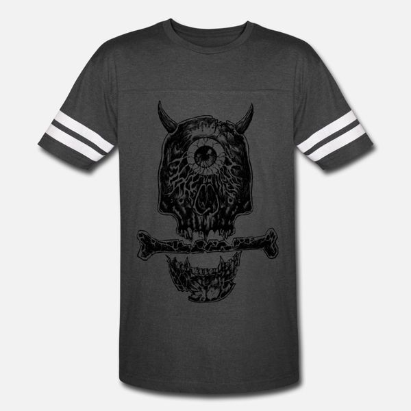 

skull one eye gothic t shirt men personalized cotton plus size 3xl natural famous fashion spring autumn pattern shirt