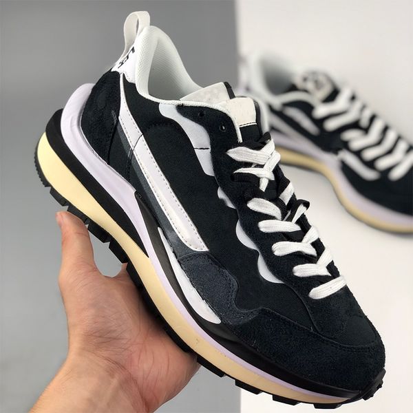 

2020 sacai x pegasus waffle joint japanese deconstruction aesthetics running shoes casual outdoor sport sneakers size 36-45, White;red