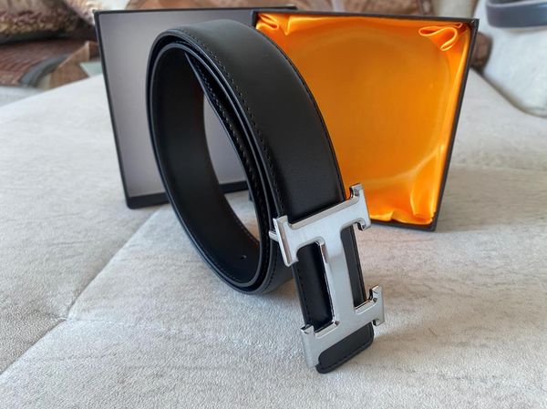 

fashion belts business casual h belt wholesale mens belts womens belts width 3.8cm automatic buckle leather belt belt for man, Blue;purple