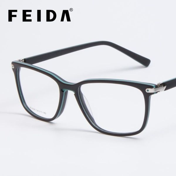 

feida fashion women glasses frame men eyeglasses frame clear computer myopia glasses optical eyeglasses bc4298, Black