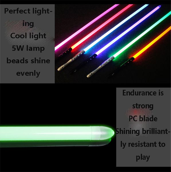 

светодиодное освещение лазерный меч вспышки косплей force lighting меч игрушка день рождения дети зажигают волшебный меч изменение цвета