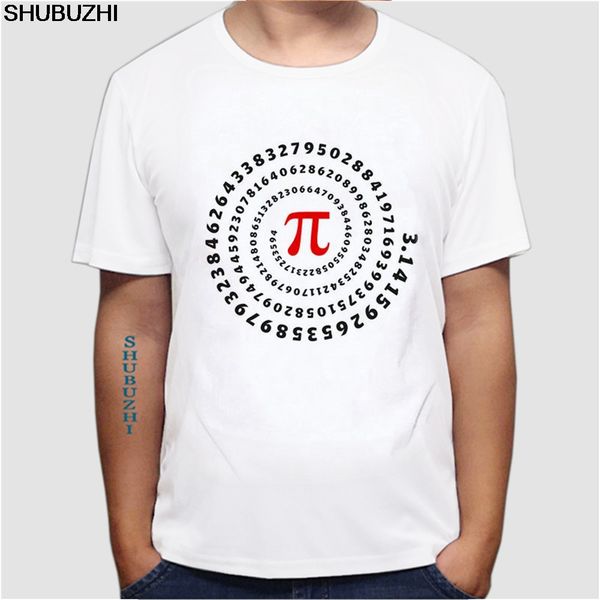 

существо али футболка pi день аппроксимации stem математик наука nerd спираль плюс размера аутентичный для мужчин тройника трикотажа из хлоп