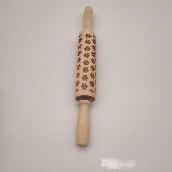

embossing christmas rolling pin eco wooden christmas engraved carved embossing rolling pin dough stick baking kitchen pastry tool
