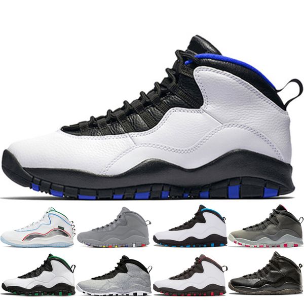 

orlando 10s drake black seattle mens basketball shoes wings chicago steel grey shadow cement 10 jumpman trainers mens sports sneakers