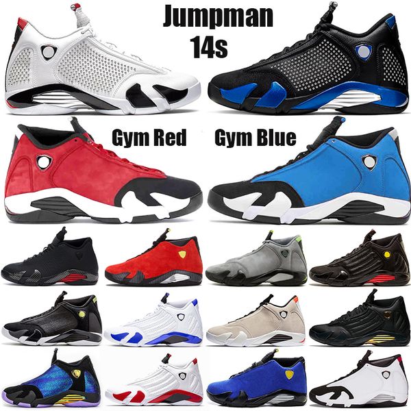 

2020 gym red 14 14s men basketball shoes gym blue university gold varsity royal black toe last smens sports sneakers size 7-13