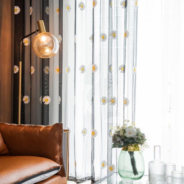 

black tulle curtains for living room flower curtain home decoration window curtains cortina sheer curtain for bedroom blackout