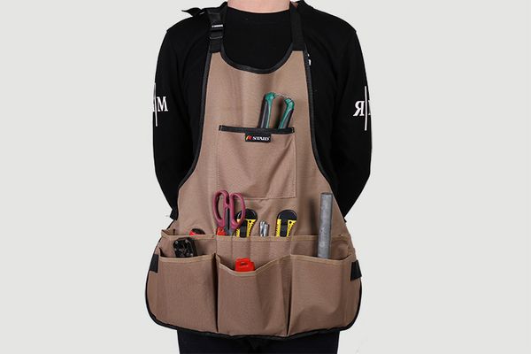 

tool apron multi with pocket functional adjustable belt professional waterproof heavy-duty oxford cloth tools for barbers
