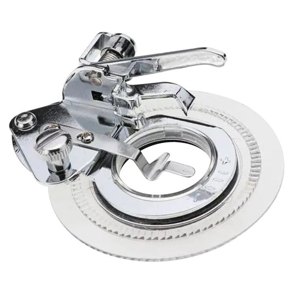 

sewing machine stitch presser foot quilting round metal daisy flower embroidery