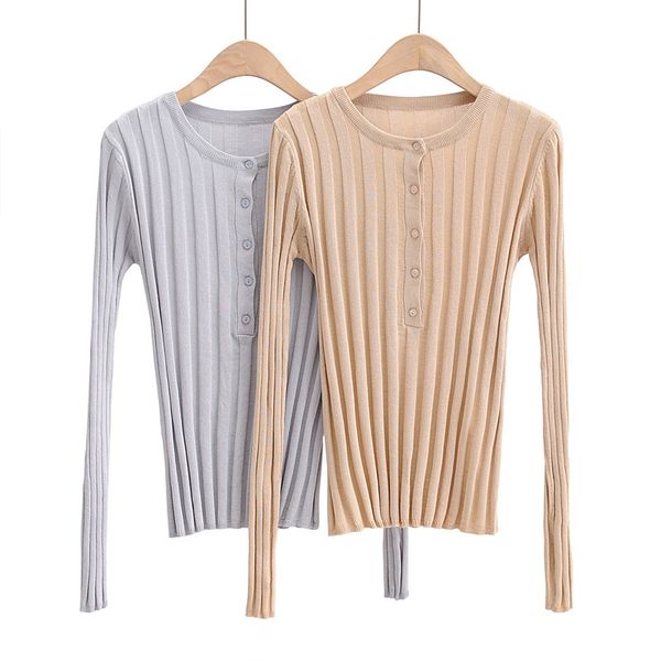 

Women's Sweater Hot Autumn New Arrival Fashion Female Long Tshirt Grace Style Casual Trend Women Clothing 2-Style Select