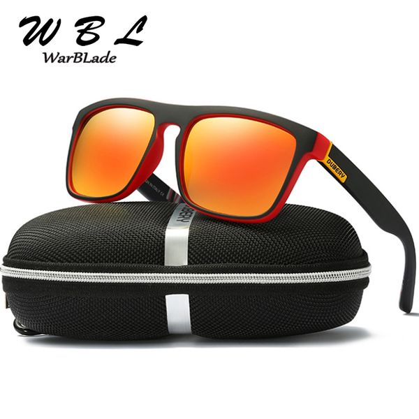

warblade 2020 men classic polarized sunglasses new women men wrap frame brand designer sun glasses uv400 mirror sunglass, White;black