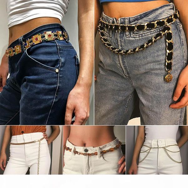 

bohemian retro style multilayer alloy crystal waist chain body chain for vintage women round coin pendant belly waist chain jewelry, Silver