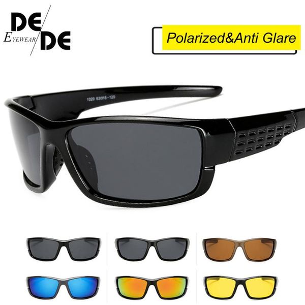 

yellow night vision sunglasses men square mirror sun glasse with brand logo luxury eyewears uv400 goggles male with box, White;black
