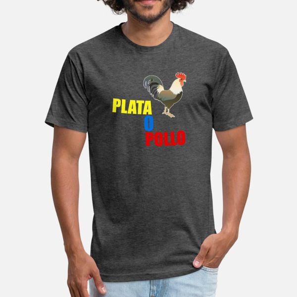 

plata o pollo t shirt men gift tee shirt s-3xl family gift building spring unique
