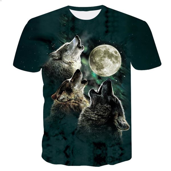 

wolf animal cool wolf male 3d print shirts hentai hentai funny men clothing