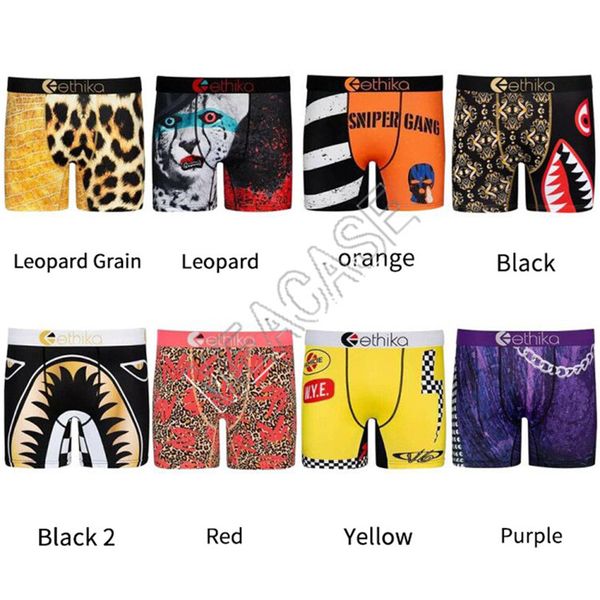 

32 стили quick dry мужчины трусы конструкторы нижнее белье длинные boxer трусы акулы мультфильм пляж шорты boxer брюки конструктора underpan, Black;white