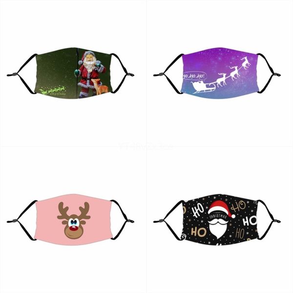 

designer printed women silk magic scarf face mask 14 styles chiffon handkerchief outdoor windproof half face dust-proof sunshade ma#173#214, Black