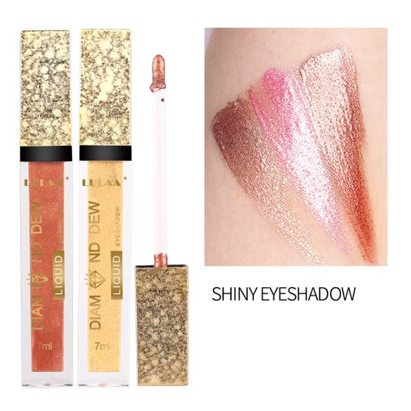 

lulaa square tube pearl флэш-eye shadow liquid crystal блестящая liquid eye shadow