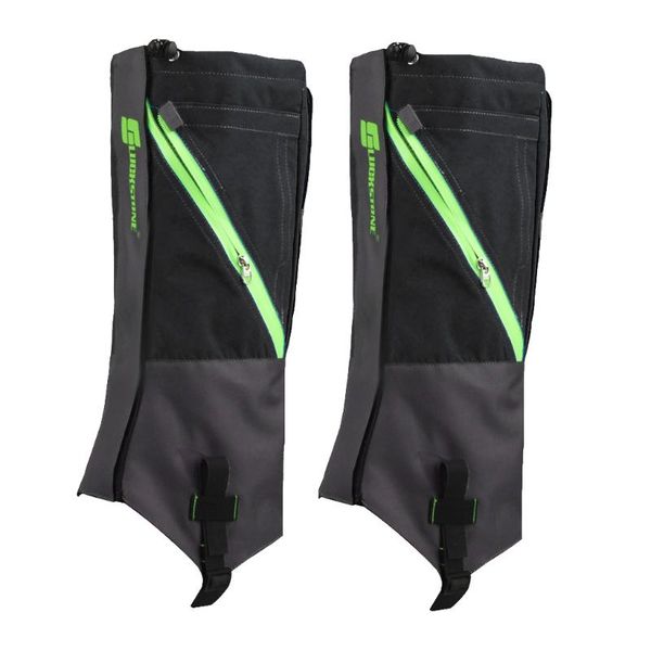 

waterpoof leg guard gaiter отдых открытый туризм граден protector + zipper pocket, Blue;black