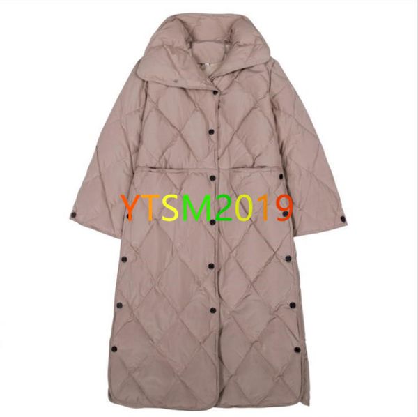 

down coat for ladies lapel neck down jacket fashion white duck down-filled coat winter jackets windbreaker, Black
