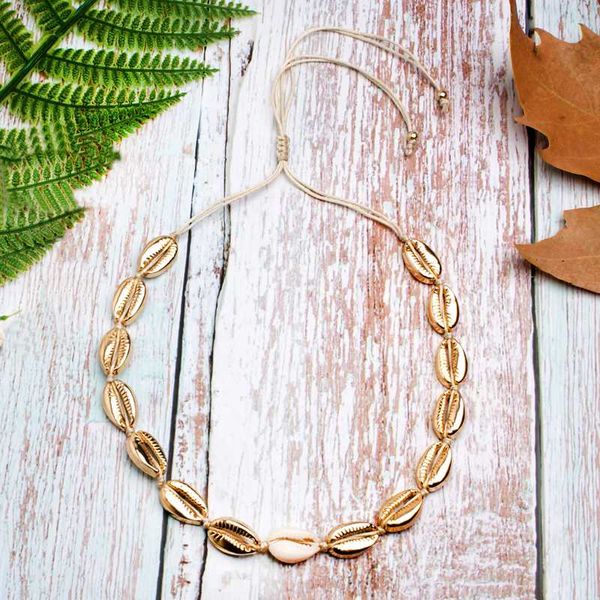 

moon girl boho trendy fashion cowrie necklace women chic friendship statement collier femme vintage jewelry gift dropshipping, Silver