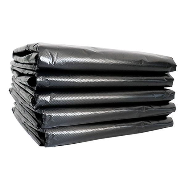 

50pcs household trash bag heavy duty garbage can liners extra strong disposable