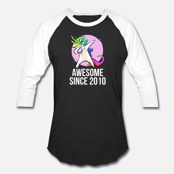 

kid 9 yrs старые девятого день рождения unicorn вытирать 2010 тенниски мужчину character с коротким рукавом s-xxxl основной твердой моды лет